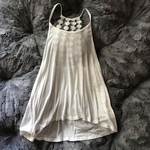 Aeropostale White Tank Top XS
